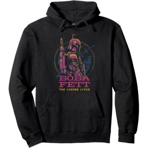 image:imageStar Wars The Book Of Boba Fett Galactic Neon Poster Pullover HoodieBlack