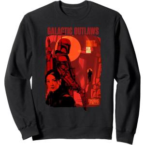 image:imageStar Wars The Book Of Boba Fett Galactic Outlaws Color Pop SweatshirtBlack