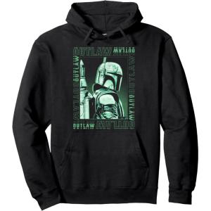 image:imageStar Wars The Book Of Boba Fett Outlaw Box Up Pullover HoodieBlack