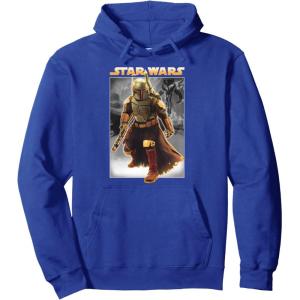 image:imageStar Wars The Book Of Boba Fett Photo Real Poster Pullover HoodieRoyal Blue