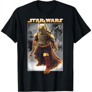 image:imageStar Wars The Book Of Boba Fett Photo Real Poster TShirtBlack
