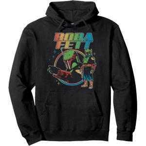 image:imageStar Wars The Book Of Boba Fett Rainbow Logo Pullover HoodieBlack