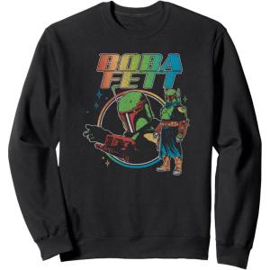 image:imageStar Wars The Book Of Boba Fett Rainbow Logo SweatshirtBlack