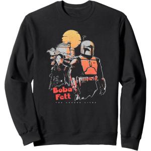 image:imageStar Wars The Book Of Boba Fett Retro Color Pop Poster SweatshirtBlack