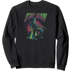 image:imageStar Wars The Book Of Boba Fett Retro Poster V2 SweatshirtBlack
