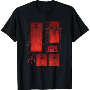 image:imageStar Wars The Book Of Boba Fett Sketch Panels TShirtBlack