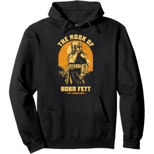 image:imageStar Wars The Book Of Boba Fett The Legend Lives Vintage V2 Pullover HoodieBlack