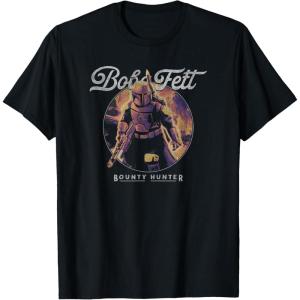 image:imageStar Wars The Book Of Boba Fett Thermal Vision Poster TShirtBlack