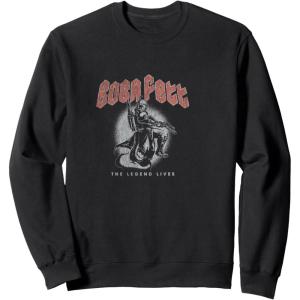 image:imageStar Wars The Book Of Boba Fett Vintage Poster V2 SweatshirtBlack