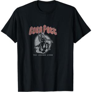 image:imageStar Wars The Book Of Boba Fett Vintage Poster V2 TShirtBlack