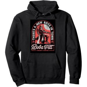 image:imageStar Wars The Book Of Boba Fett Vintage Poster V3 Pullover HoodieBlack