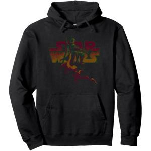 image:imageStar Wars The Book Of Boba Fett Vintage Poster V4 Pullover HoodieBlack