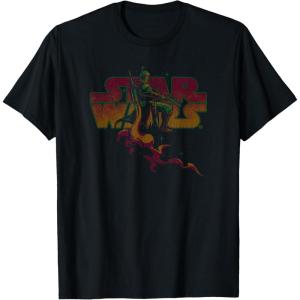 image:imageStar Wars The Book Of Boba Fett Vintage Poster V4 TShirtBlack