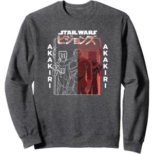 image:imageStar Wars Visions Akakiri Spit Poster SweatshirtDark Heather Grey