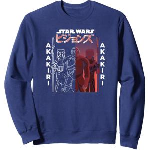 image:imageStar Wars Visions Akakiri Spit Poster SweatshirtNavy Blue