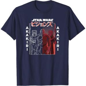 image:imageStar Wars Visions Akakiri Spit Poster TShirtNavy Blue