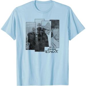 image:imageStar Wars Visions Akakiri Split Panels TShirtBaby Blue
