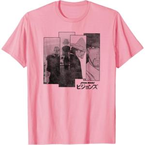 image:imageStar Wars Visions Akakiri Split Panels TShirtPink