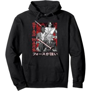 image:imageStar Wars Visions Anime Kanji Poster Pullover HoodieBlack