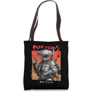 image:imageStar Wars Visions Boba Fett Black And White Color Pop Tote Bag