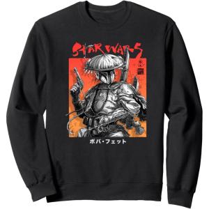 image:imageStar Wars Visions Boba Fett Samurai Poster SweatshirtBlack