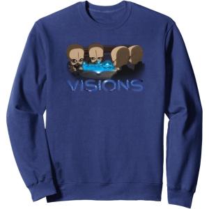 image:imageStar Wars Visions Cantina Character Poster SweatshirtNavy Blue