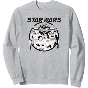 image:imageStar Wars Visions Dark Side Poster SweatshirtHeather Grey