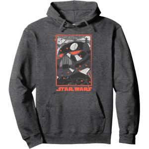 image:imageStar Wars Visions Dark Trooper Poster Pullover HoodieDark Heather Grey