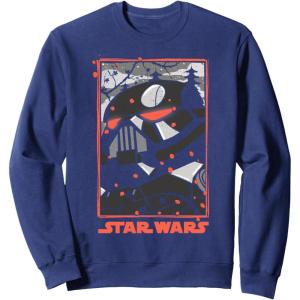 image:imageStar Wars Visions Dark Trooper Poster SweatshirtNavy Blue