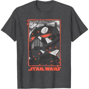 image:imageStar Wars Visions Dark Trooper Poster TShirtDark Heather Grey