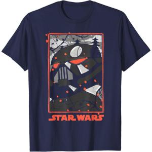 image:imageStar Wars Visions Dark Trooper Poster TShirtNavy Blue