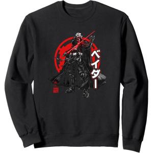 image:imageStar Wars Visions Darth Vader Kanji Poster SweatshirtBlack