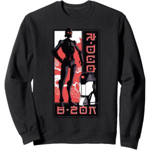 image:imageStar Wars Visions Droid Kanji Box Up SweatshirtBlack