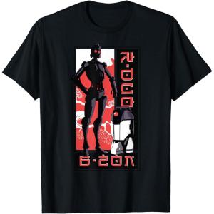 image:imageStar Wars Visions Droid Kanji Box Up TShirtBlack