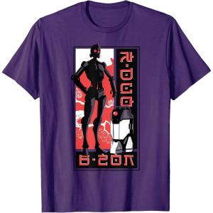 image:imageStar Wars Visions Droid Kanji Box Up TShirtPurple