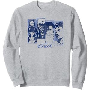 image:imageStar Wars Visions Group Panel Poster SweatshirtHeather Grey