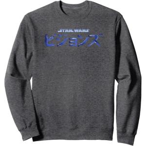 image:imageStar Wars Visions Kanji Combined Logo SweatshirtDark Heather Grey