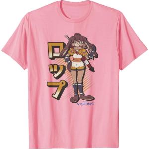 image:imageStar Wars Visions Lop And Ocho Kanji Poster TShirtPink