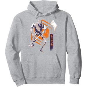 image:imageStar Wars Visions Ocho Attack Poster Pullover HoodieHeather Grey