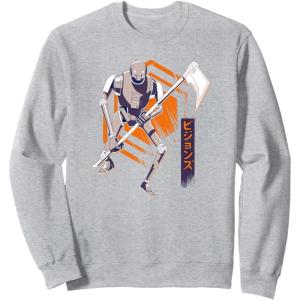 image:imageStar Wars Visions Ocho Attack Poster SweatshirtHeather Grey