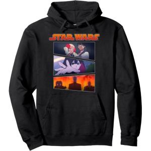 image:imageStar Wars Visions Panel Character Logo Pullover HoodieBlack
