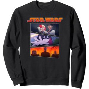 image:imageStar Wars Visions Panel Character Logo SweatshirtBlack