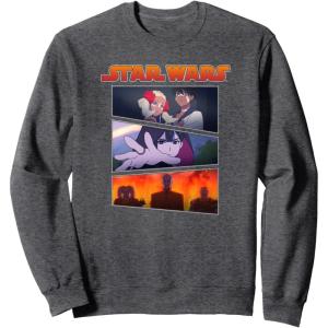 image:imageStar Wars Visions Panel Character Logo SweatshirtDark Heather Grey