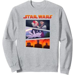 image:imageStar Wars Visions Panel Character Logo SweatshirtHeather Grey