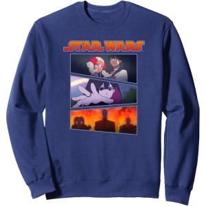 image:imageStar Wars Visions Panel Character Logo SweatshirtNavy Blue