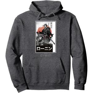image:imageStar Wars Visions Samurai Box Up Poster Pullover HoodieDark Heather Grey