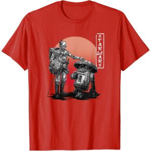 image:imageStar Wars Visions Samurai Droid Sunset TShirtRed