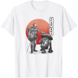 image:imageStar Wars Visions Samurai Droid Sunset TShirtWhite