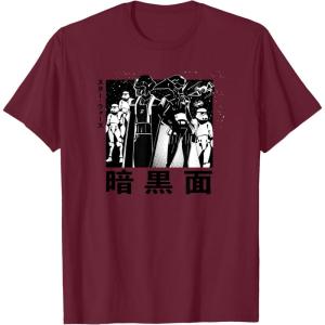 image:imageStar Wars Visions Simple Anime Poster TShirtBurgundy