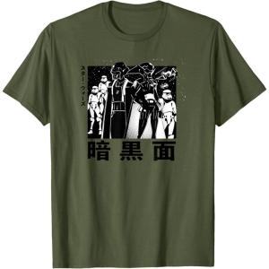 image:imageStar Wars Visions Simple Anime Poster TShirtOlive Green